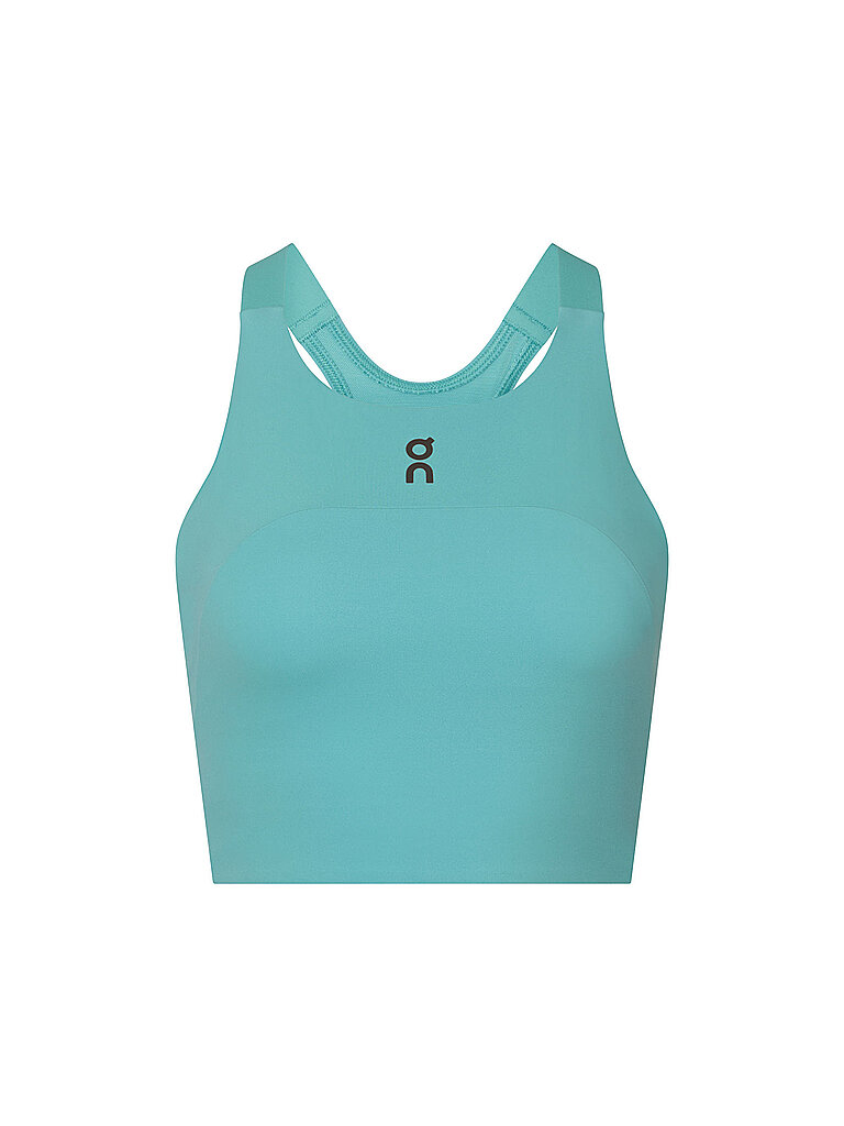 ON Damen Sport-BH Performance Crop Low Support hellblau | M