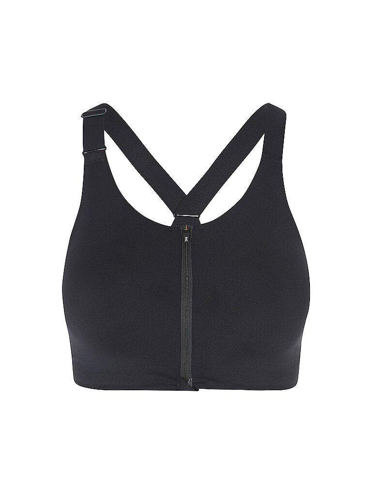 ON Damen Sport-BH Endruance High Support mit Zip schwarz | S