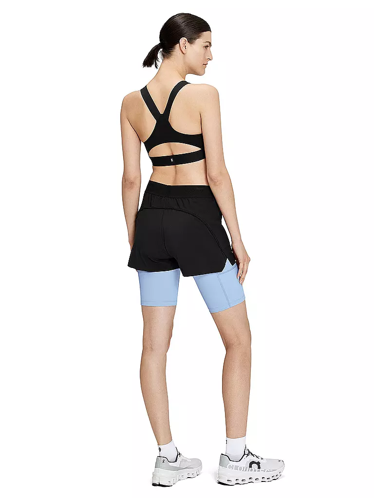 ON | Damen 2in1 Laufshort Active | schwarz