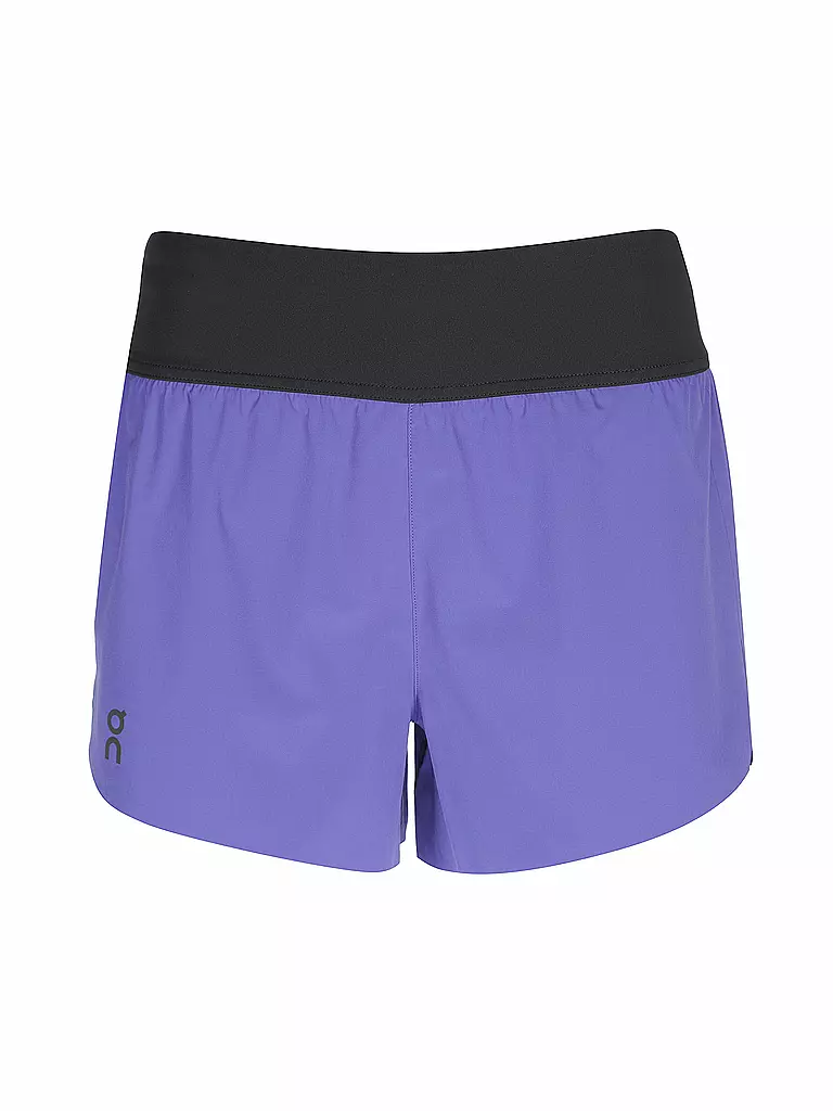 ON | Damen 2in1 Laufshort Running | blau