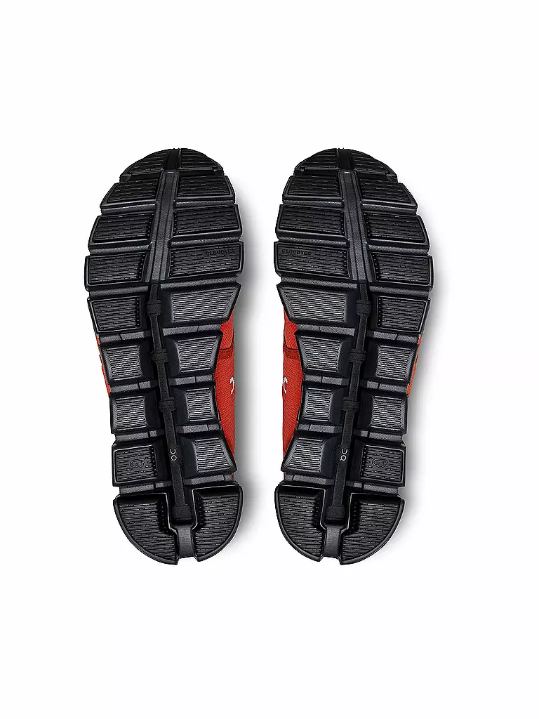 ON | Damen Freizeitschuhe Cloud 5 Waterproof FLAME ECLIPSE | orange