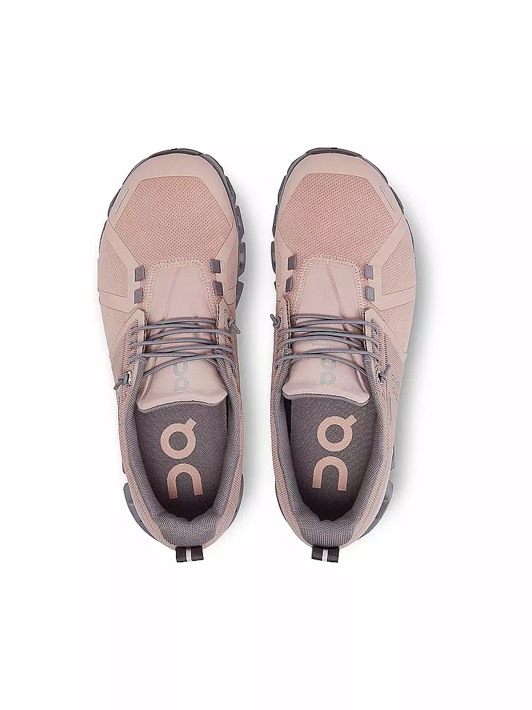 ON | Damen Freizeitschuhe Cloud 5 Waterproof ROSE FOSSIL | rosa