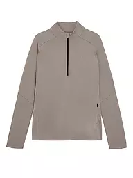 ON | Damen Funktions Zipshirt Climate | kupfer