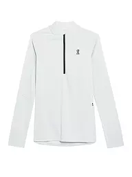 ON | Damen Funktions Zipshirt Climate | hellgrau