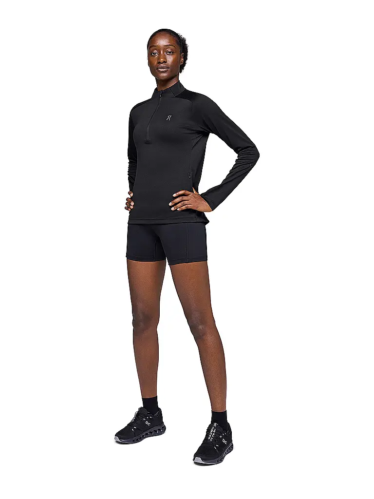 ON | Damen Funktions Zipshirt Climate | olive