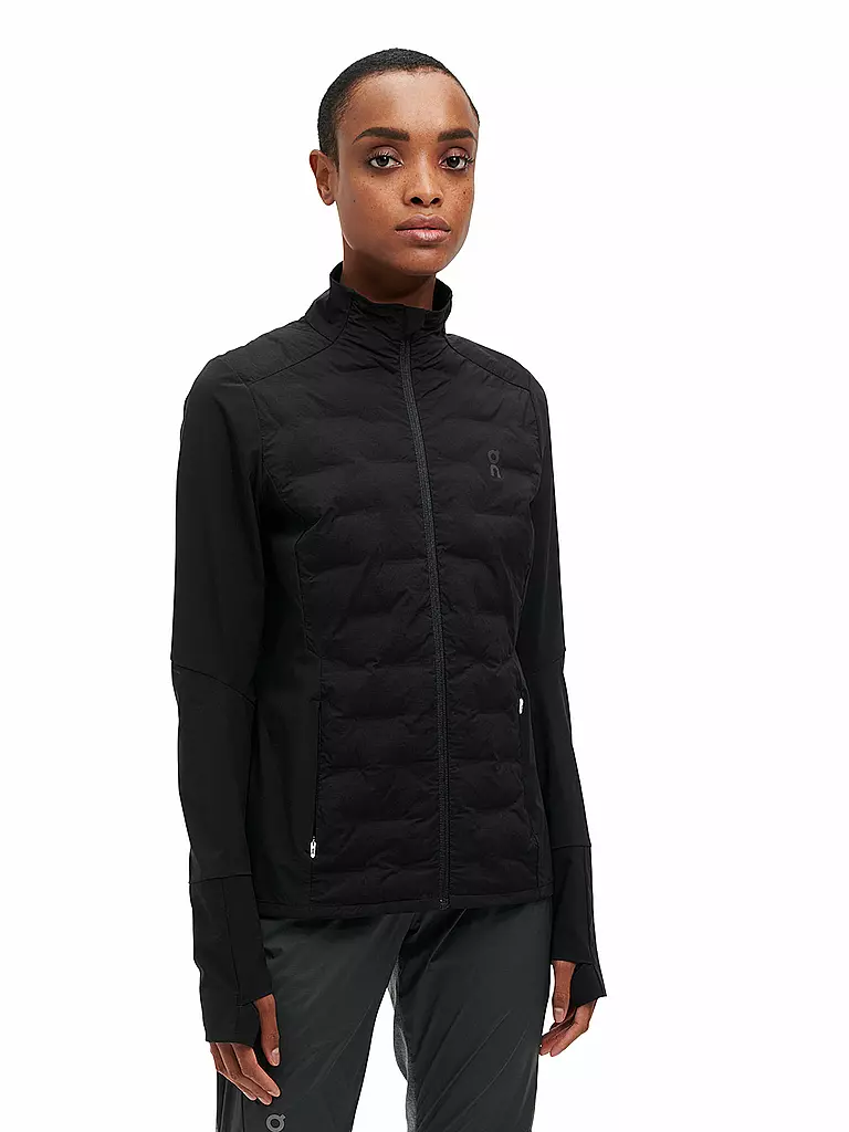 ON | Damen Hybridjacke Climate | schwarz