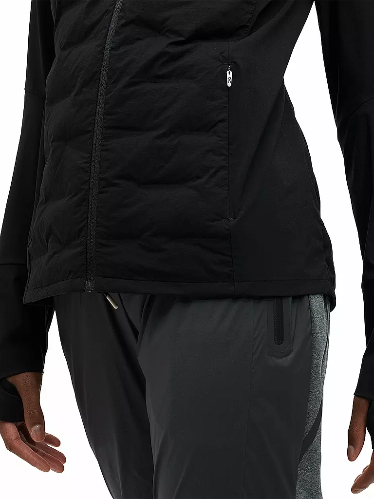 ON | Damen Hybridjacke Climate | schwarz