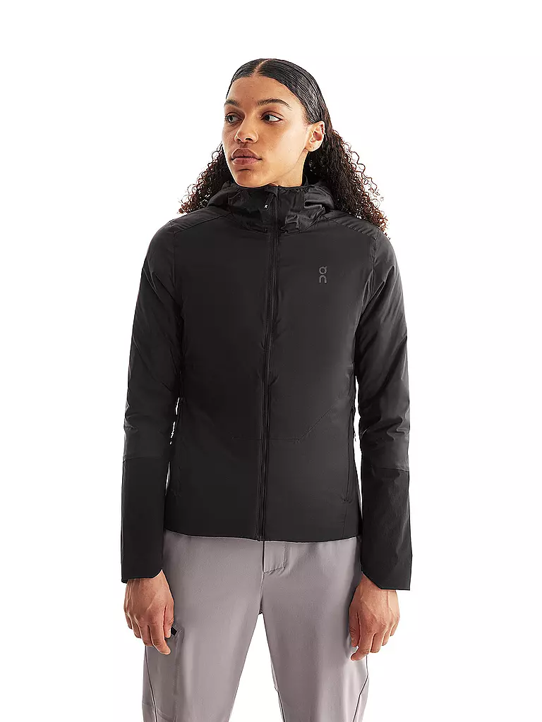 ON | Damen Isojacke Insulator Hoodie | schwarz