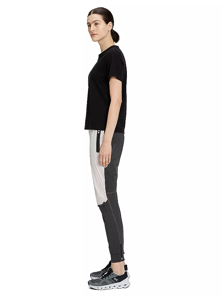 ON | Damen Laufhose Running-Pant | grau