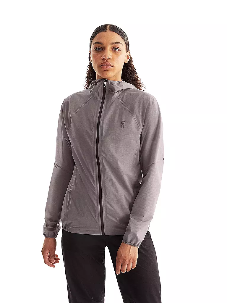 ON | Damen Laufjacke Ultra Trail | grau