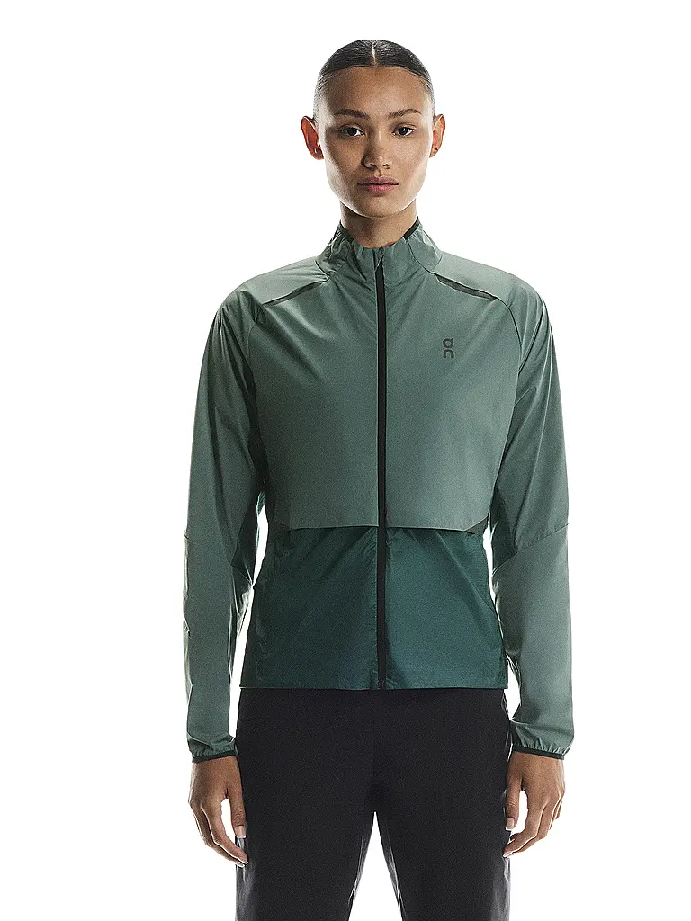 ON | Damen Laufjacke Weather | olive