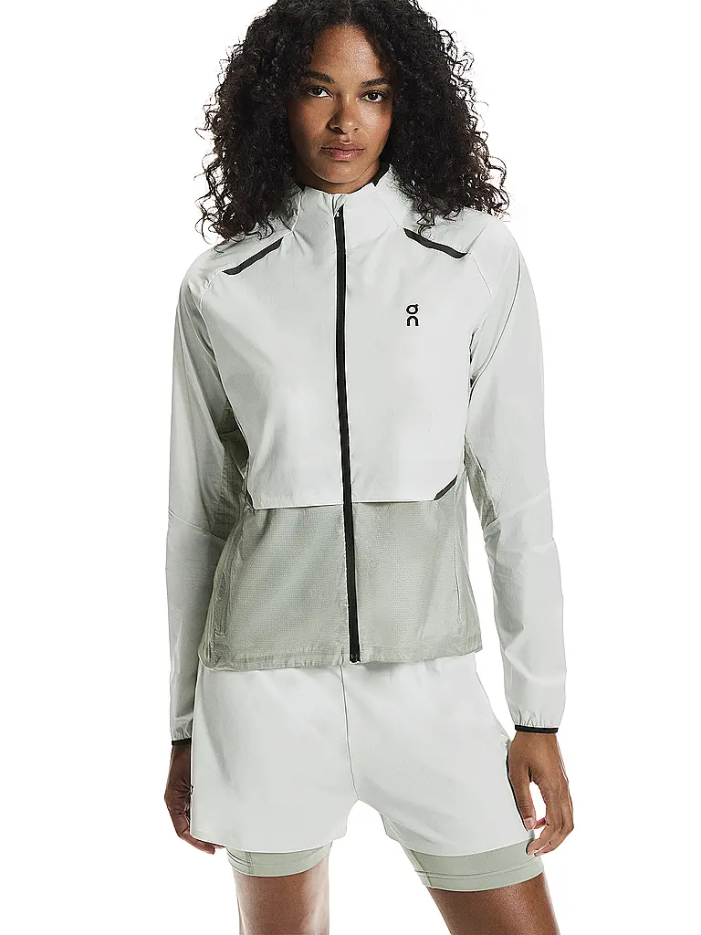 ON | Damen Laufjacke Weather | Mint