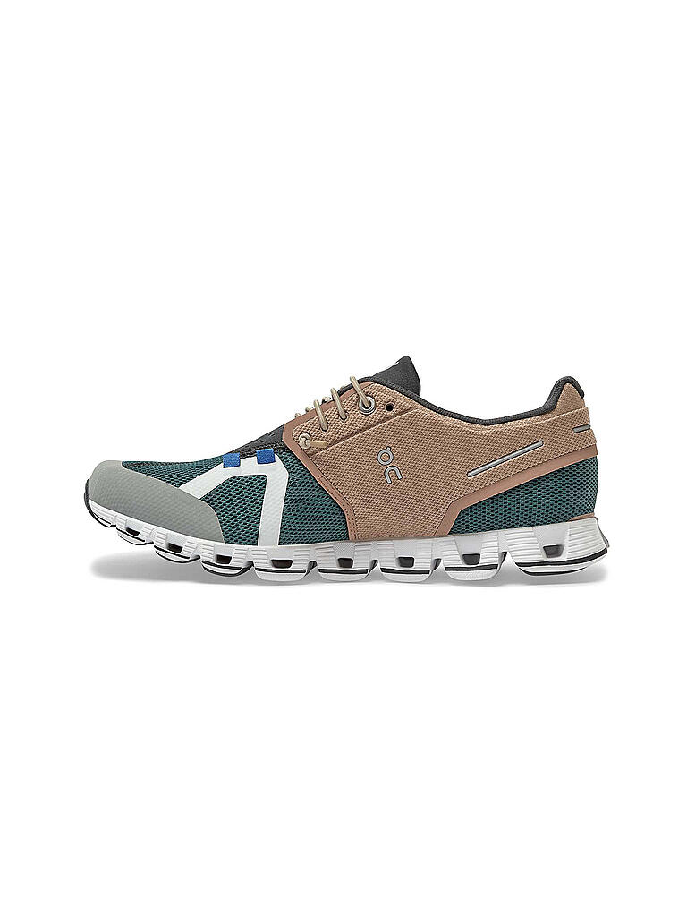 ON | Damen Laufschuh Cloud 70|30 MOCHA EVERGREEN | braun
