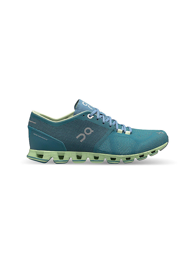 ON | Damen Laufschuh The Cloud X STORM WILLOW | türkis