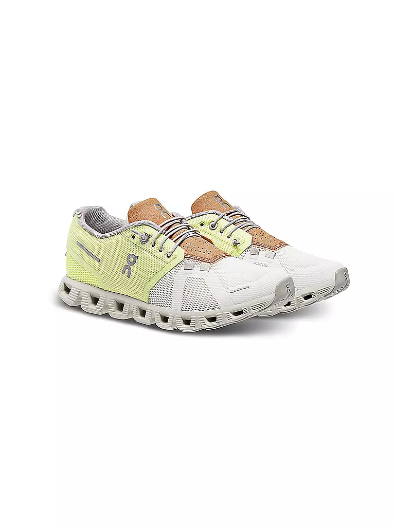 ON | Damen Laufschuhe Cloud 5 HAY ICE | schwarz