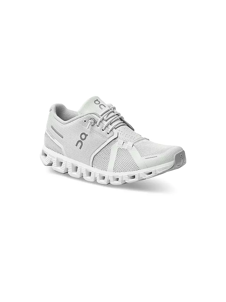 ON | Damen Laufschuhe Cloud 5 ICE / WHITE | weiss