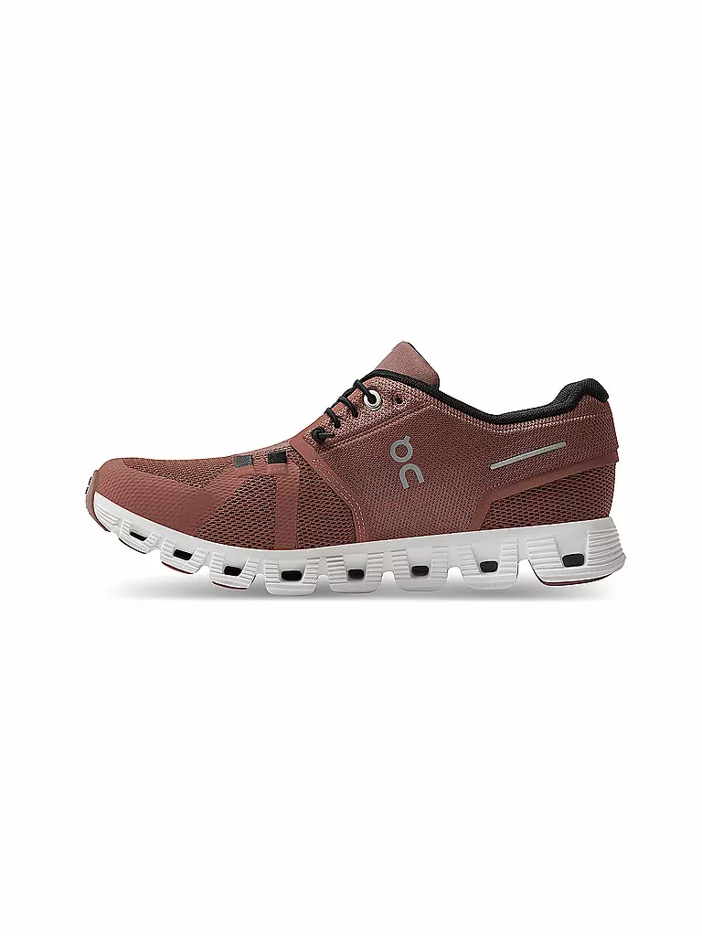 ON | Damen Laufschuhe Cloud 5 RUST BLACK | braun