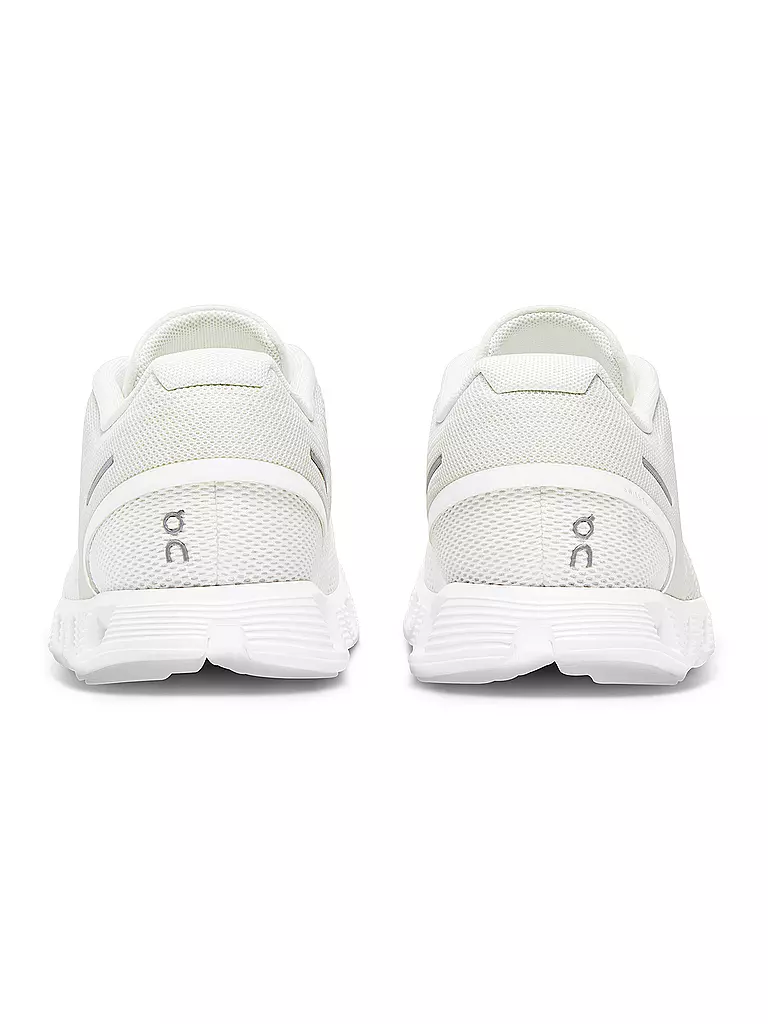 ON | Damen Laufschuhe Cloud 5 UNDYED WHITE | weiss