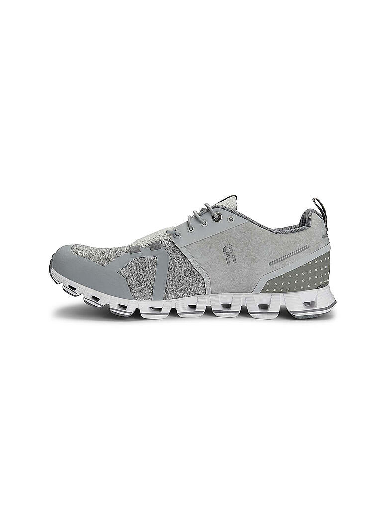 ON | Damen Laufschuhe Cloud Terry SILVER | silber