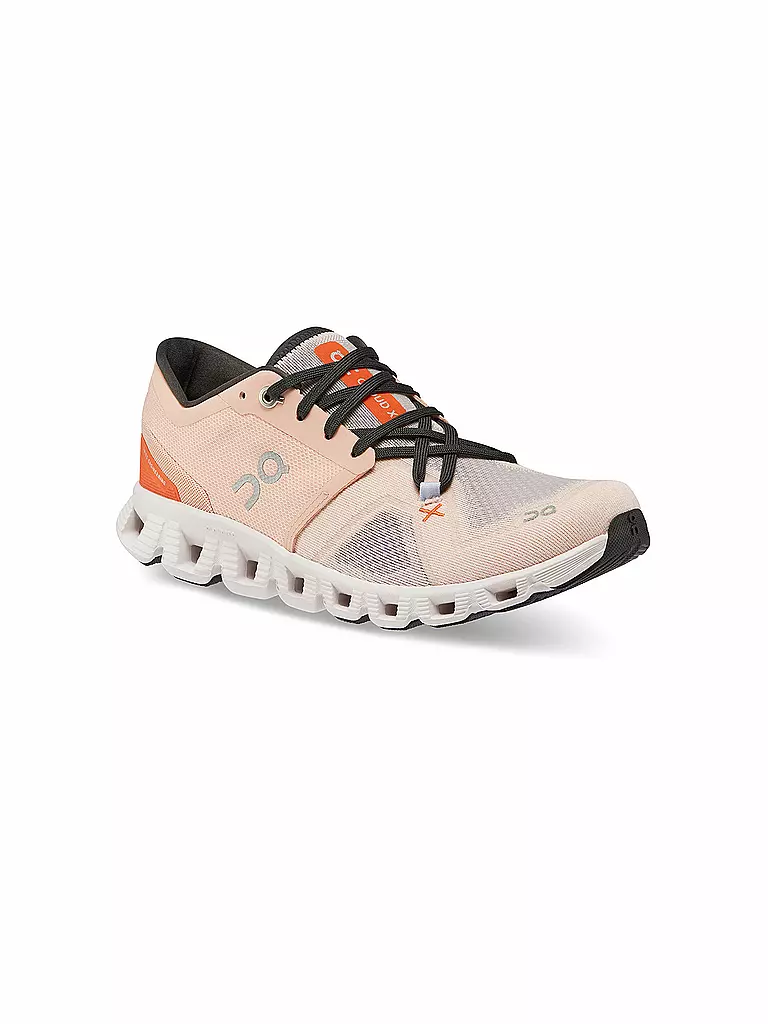 ON | Damen Laufschuhe Cloud X 3 ROSE SAND | rosa