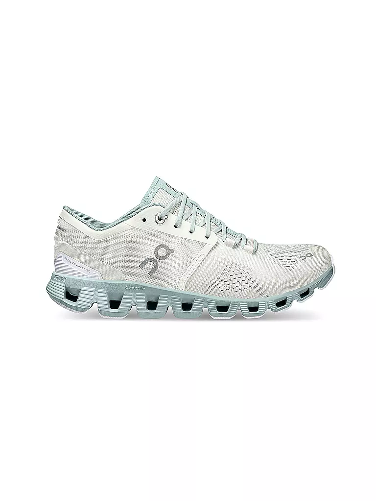 ON | Damen Laufschuhe Cloud X ALOE SURF | türkis