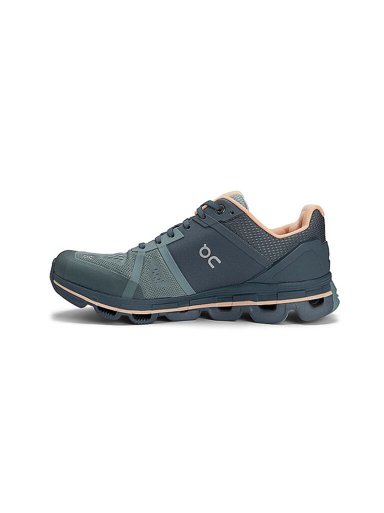 ON | Damen Laufschuhe Cloudace SEA/ALMOND | blau