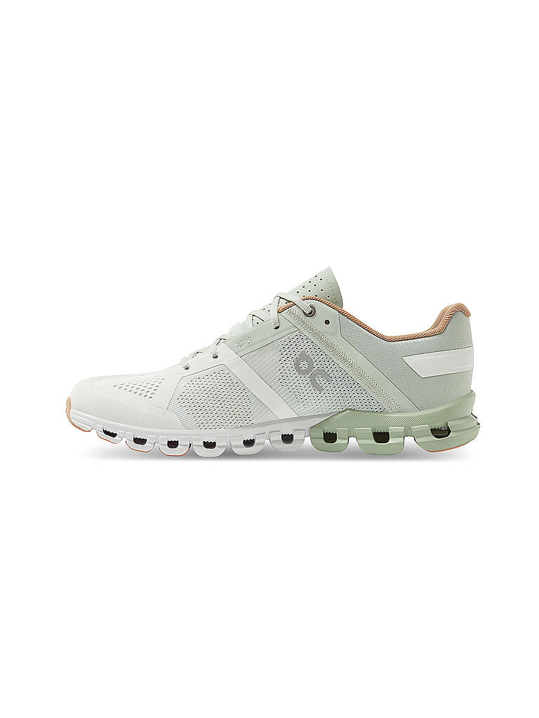 ON | Damen Laufschuhe Cloudflow ALOE WHITE | weiß