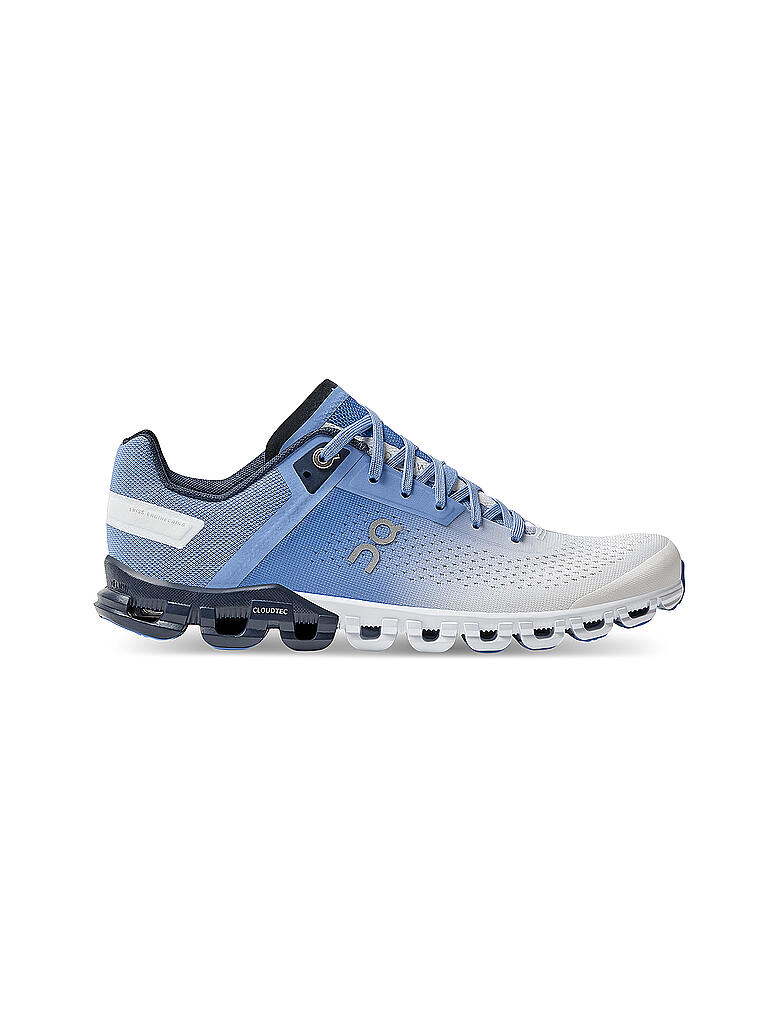 ON | Damen Laufschuhe Cloudflow MARINA WHITE | blau