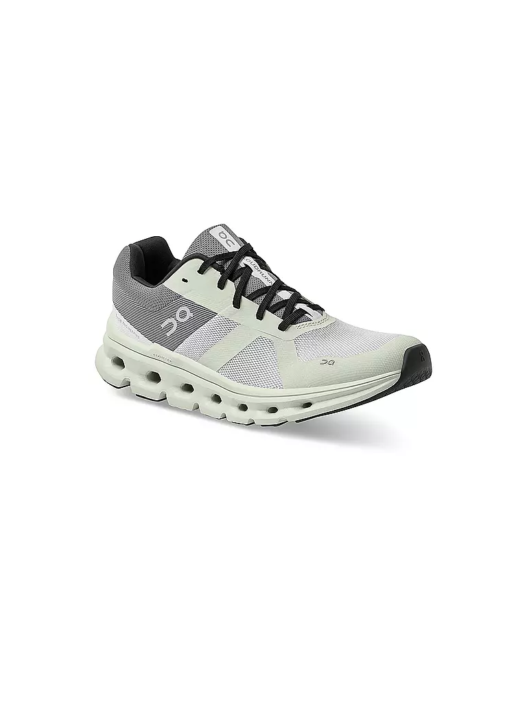 ON | Damen Laufschuhe Cloudrunner FROST ALOE | weiss