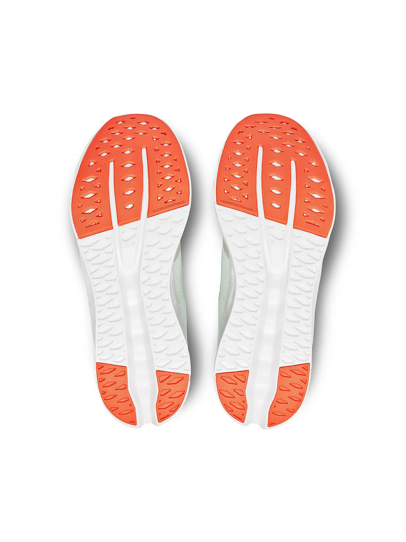 ON | Damen Laufschuhe Cloudsurfer CREEK WHITE | grün