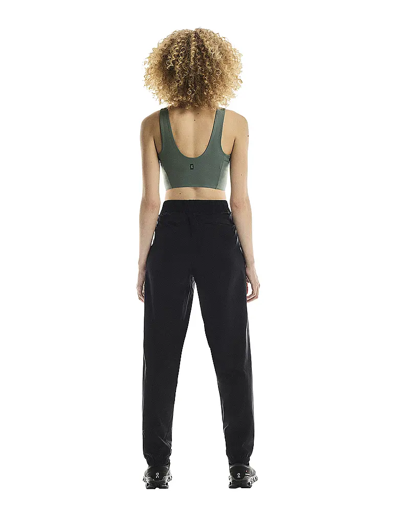 ON | Damen Laufshirt Core 2in1 Crop | olive