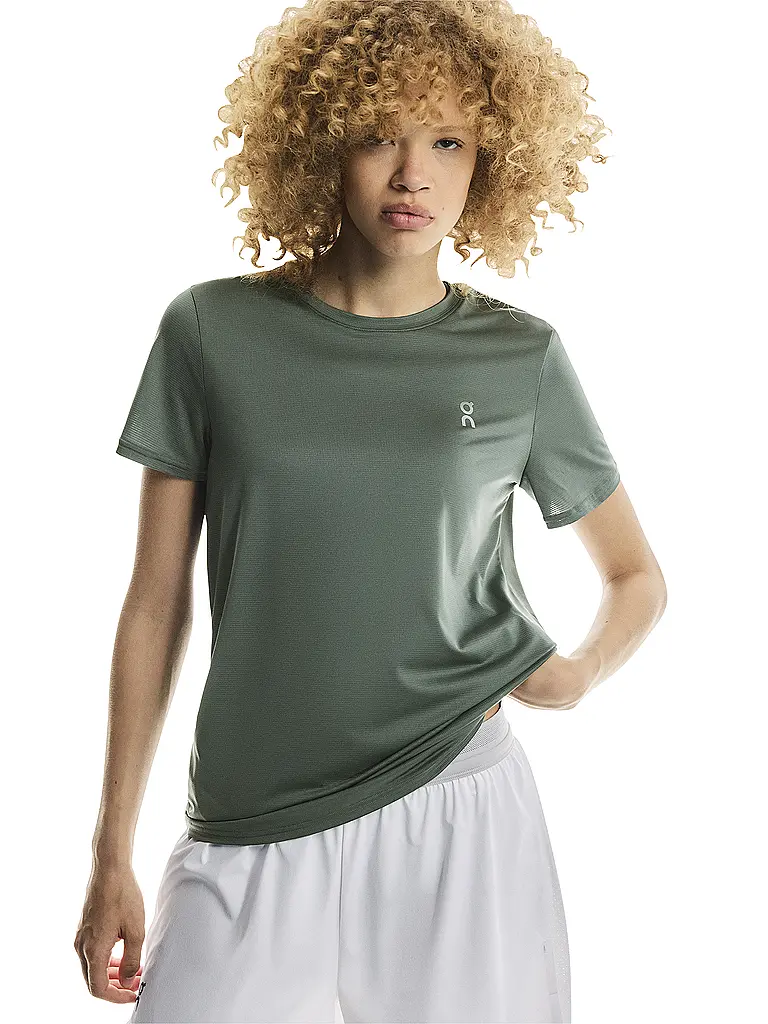 ON | Damen Laufshirt Core-T | olive
