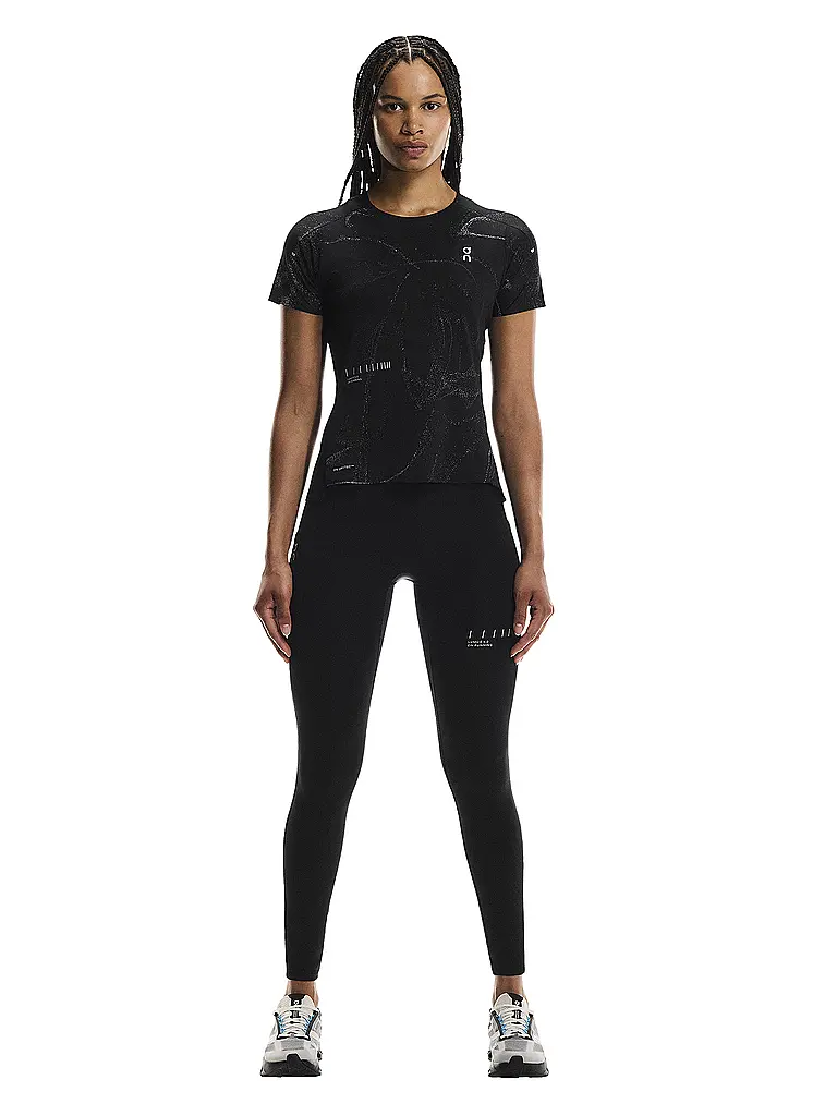 ON | Damen Laufshirt Performance-T Lumos | schwarz