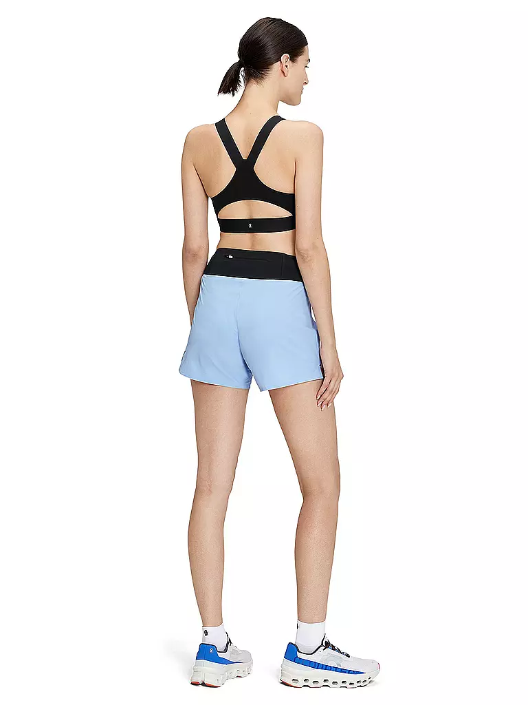 ON | Damen Laufshort 5" Running | hellblau