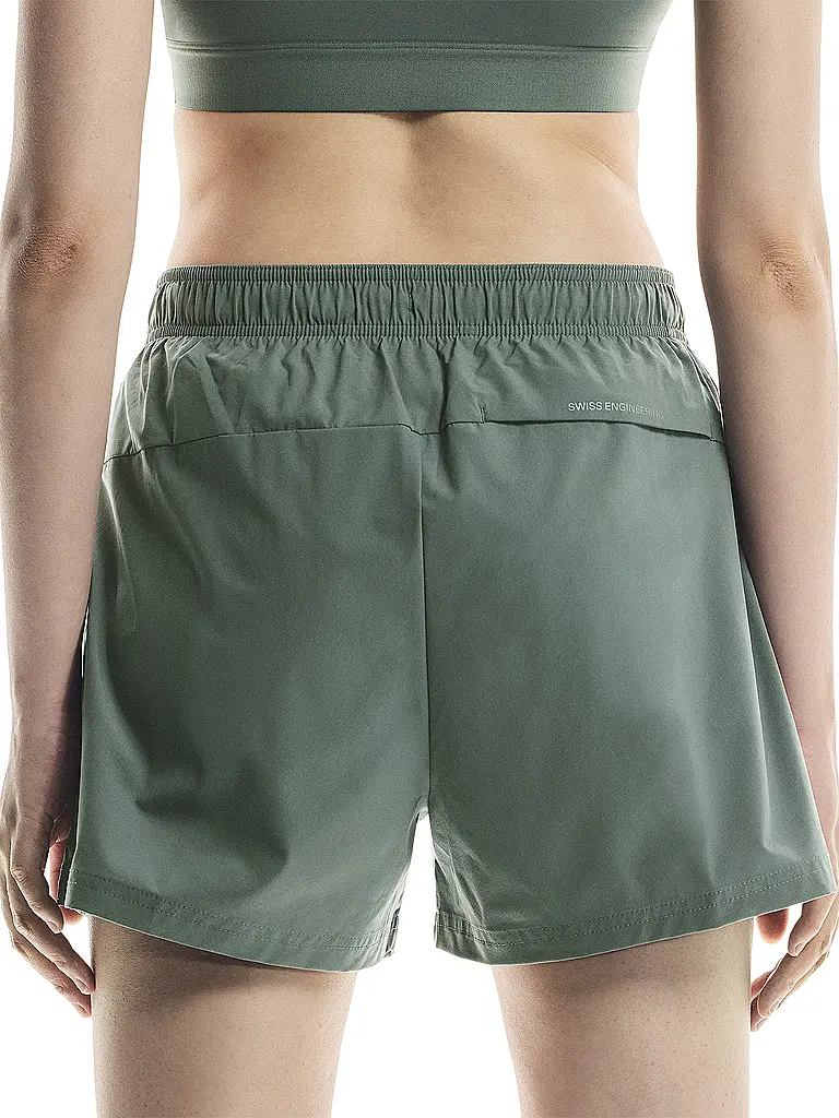 ON | Damen Laufshort Core 3" | olive
