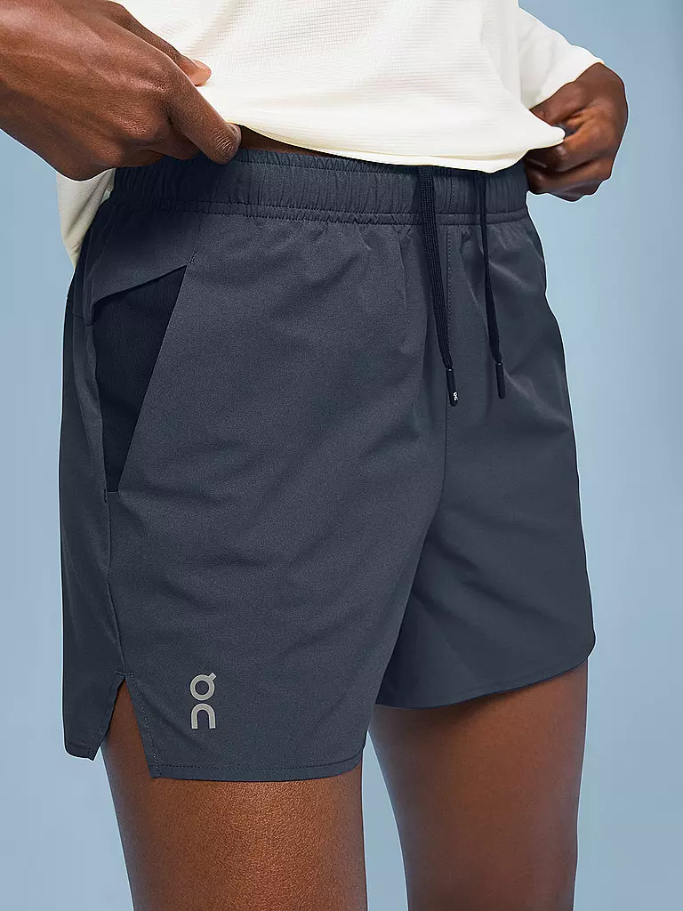 ON | Damen Laufshort Essential | dunkelblau