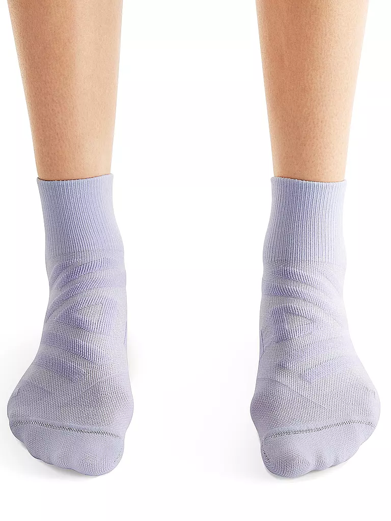 ON | Damen Laufsocken Performance Mid | lila