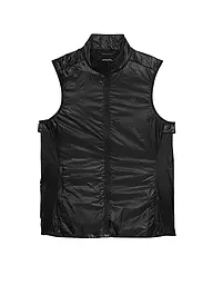 ON | Damen Laufweste Weather Vest | schwarz