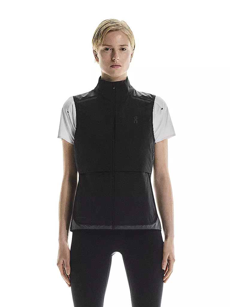 ON | Damen Laufweste Weather Vest | 