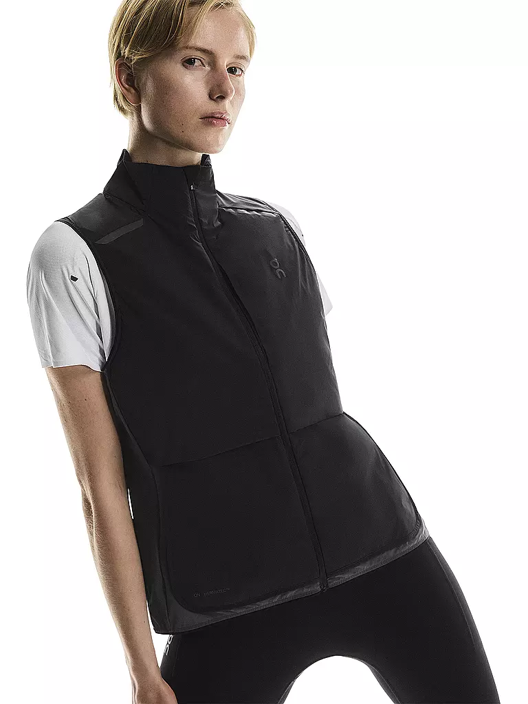 ON | Damen Laufweste Weather Vest | 