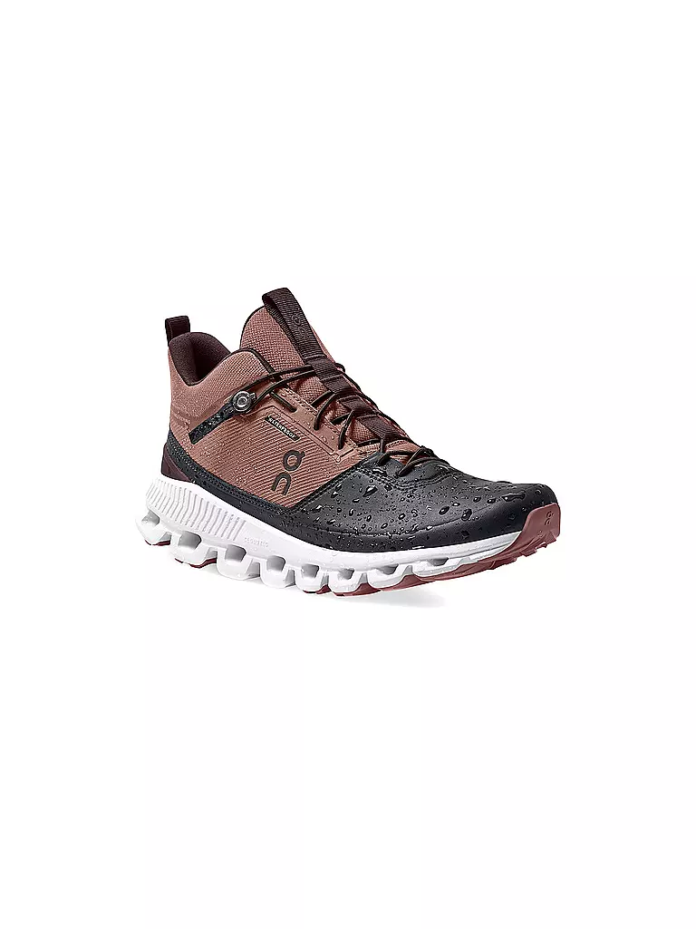 ON | Damen Schuhe Cloud Hi Waterproof | braun