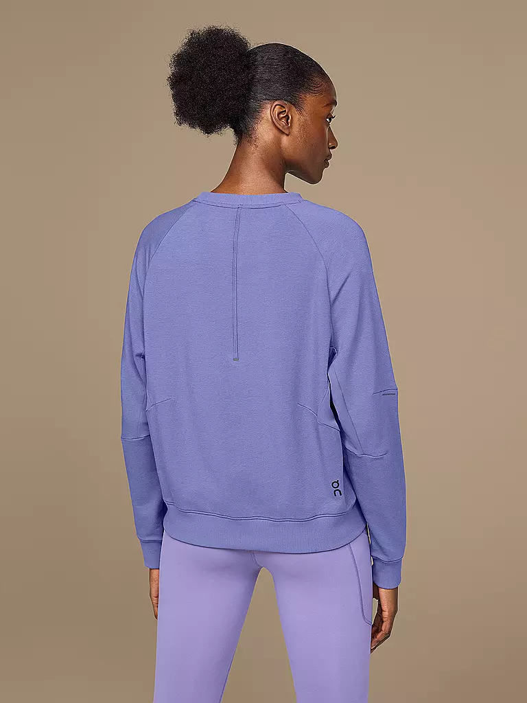 ON | Damen Sweater Movement Crew | lila