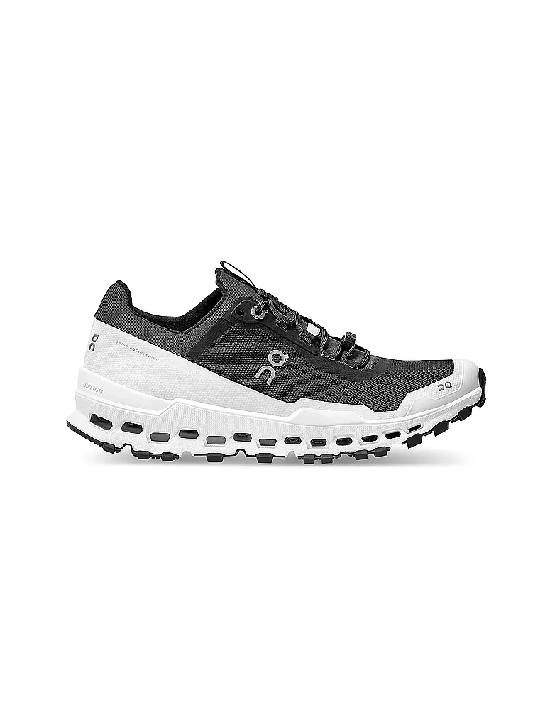 ON | Damen Traillaufschuhe Cloudultra BLACK / WHITE | schwarz