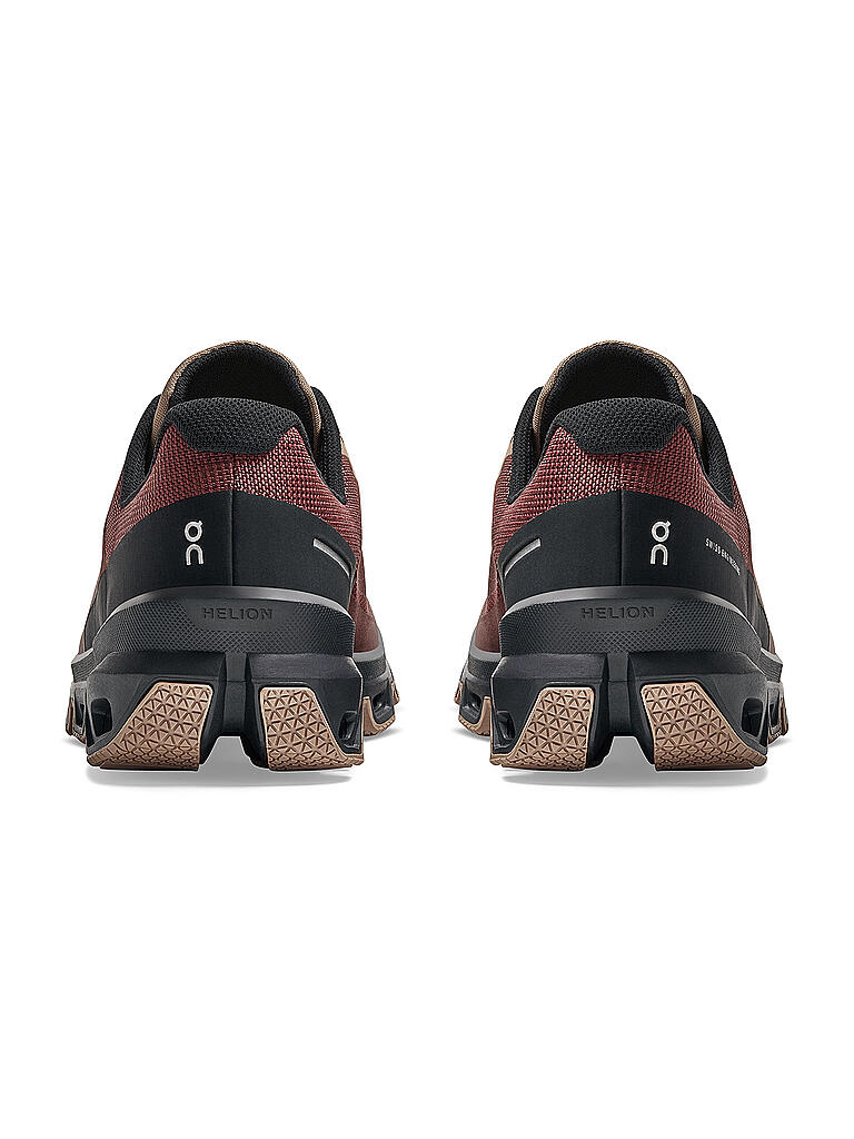ON | Damen Traillaufschuhe Cloudventure Waterproof RUBY MAGNET | rot