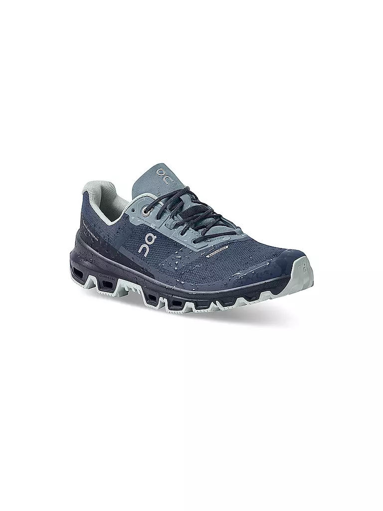 ON | Damen Traillaufschuhe Cloudventure Waterproof | blau