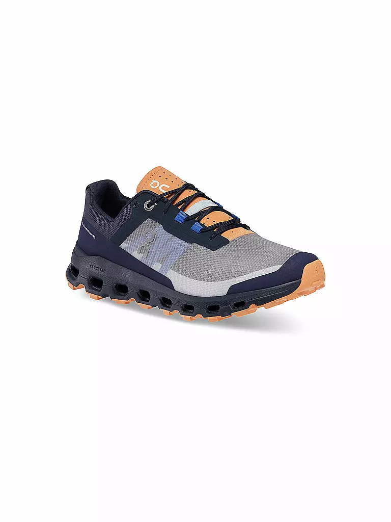 ON | Damen Traillaufschuhe Cloudvista MIDNIGHT COPPER | blau