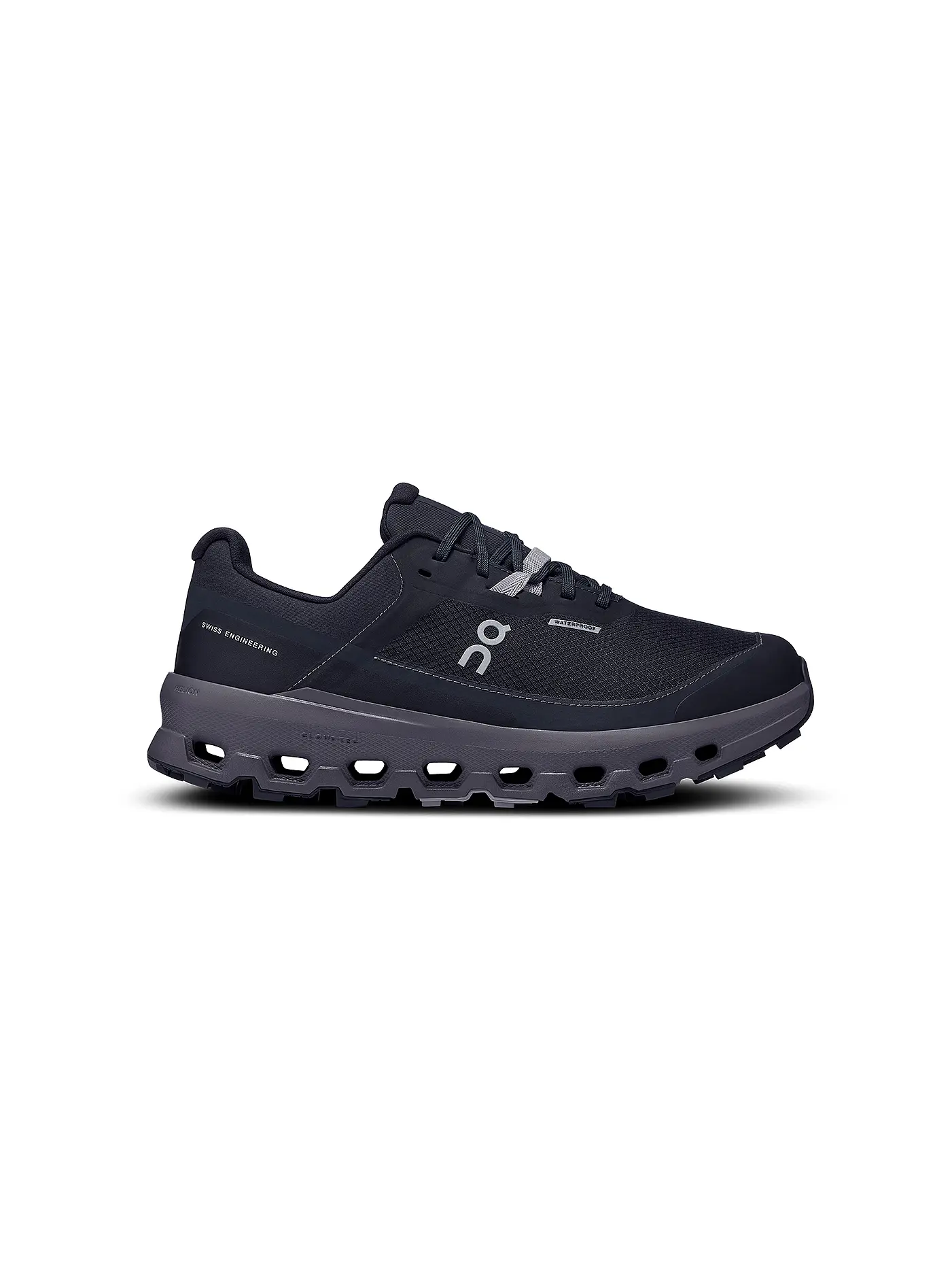 ON | Damen Traillaufschuhe Waterproof Cloudvista 2 | schwarz