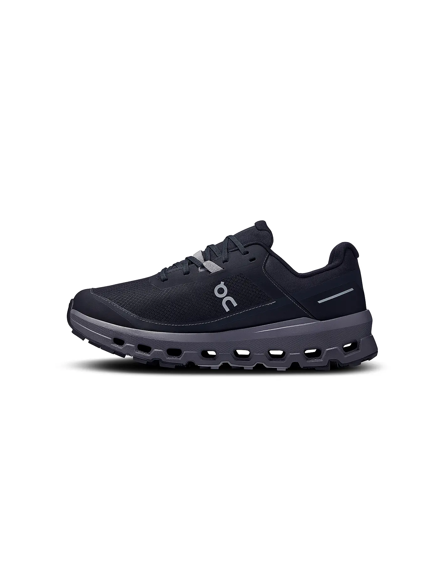 ON | Damen Traillaufschuhe Waterproof Cloudvista 2 | schwarz
