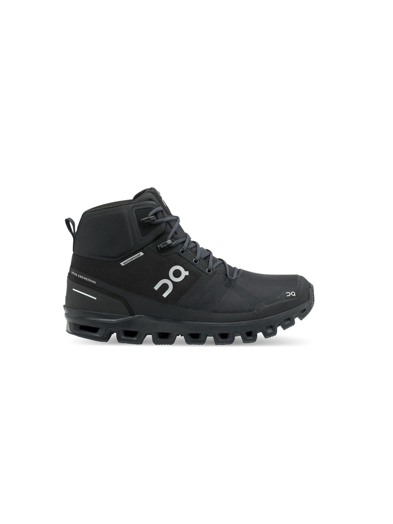 ON | Damen Wanderschuh Cloudrock Waterproof | schwarz