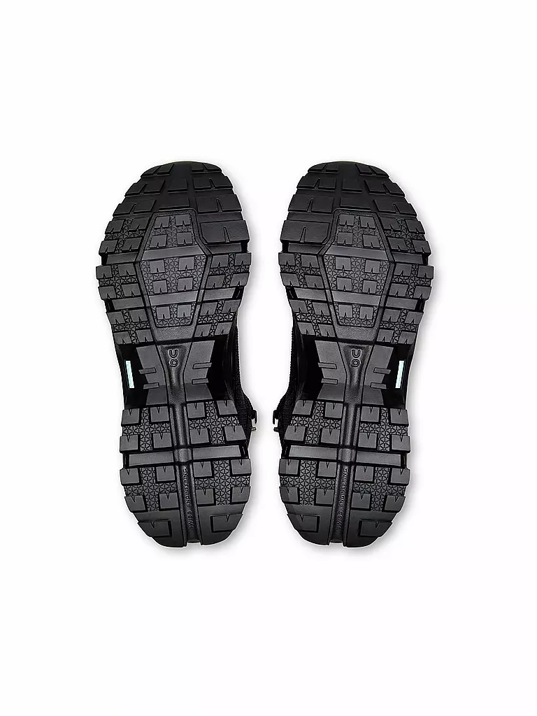 ON | Damen Wanderschuhe Cloudrocj Mid WP | schwarz